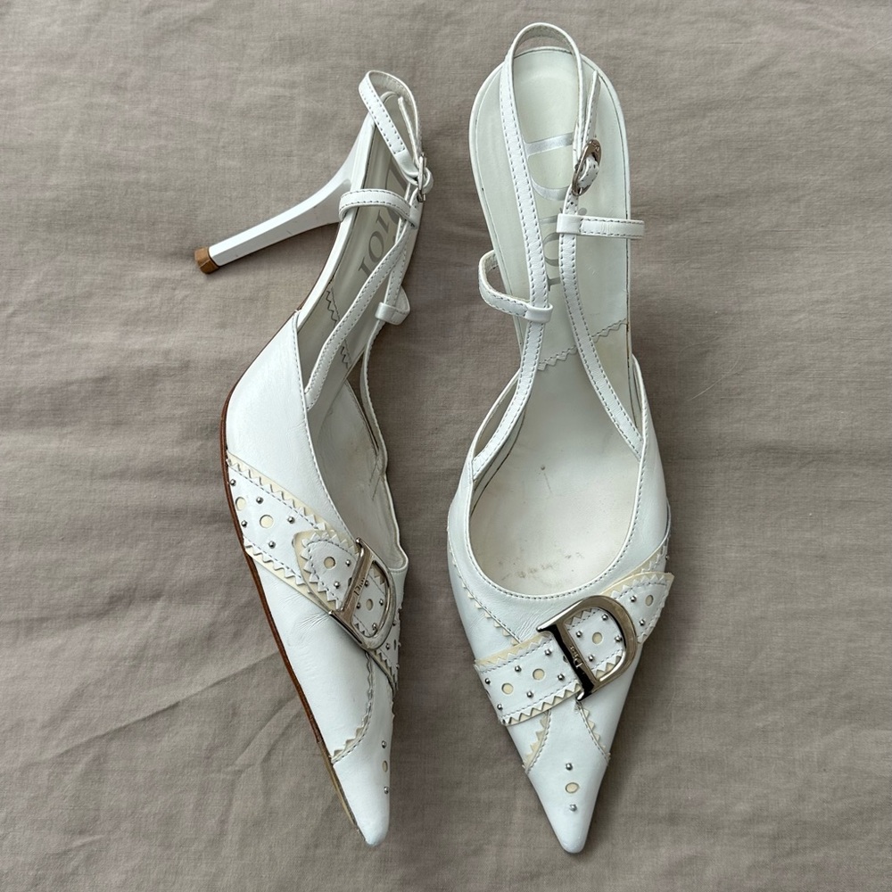 Vintage Dior Heels Slingbacks size 41